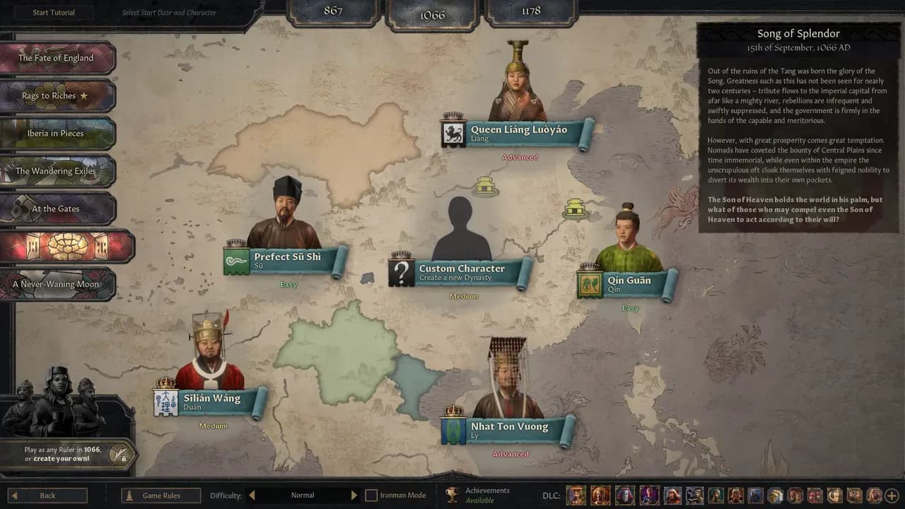 Screenshot 1 di Crusader Kings III: All Under Heaven PC Steam CD Key
