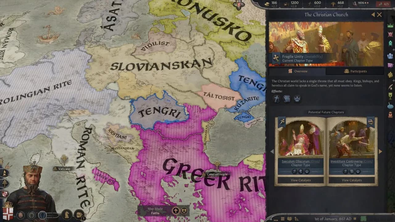 Crusader Kings III: By God Alone PC Steam CD Key screenshot 10