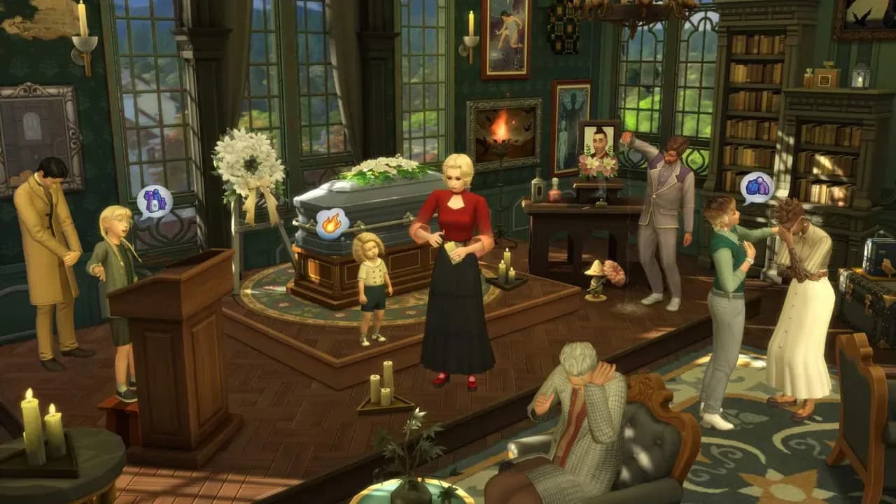 Screenshot 4 di The Sims 4 Life & Death Expansion Pack PC EA App CD Key