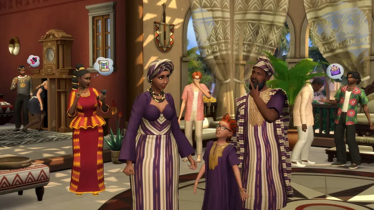 Screenshot 4 di The Sims 4: Royalty & Legacy PC EA App CD Key