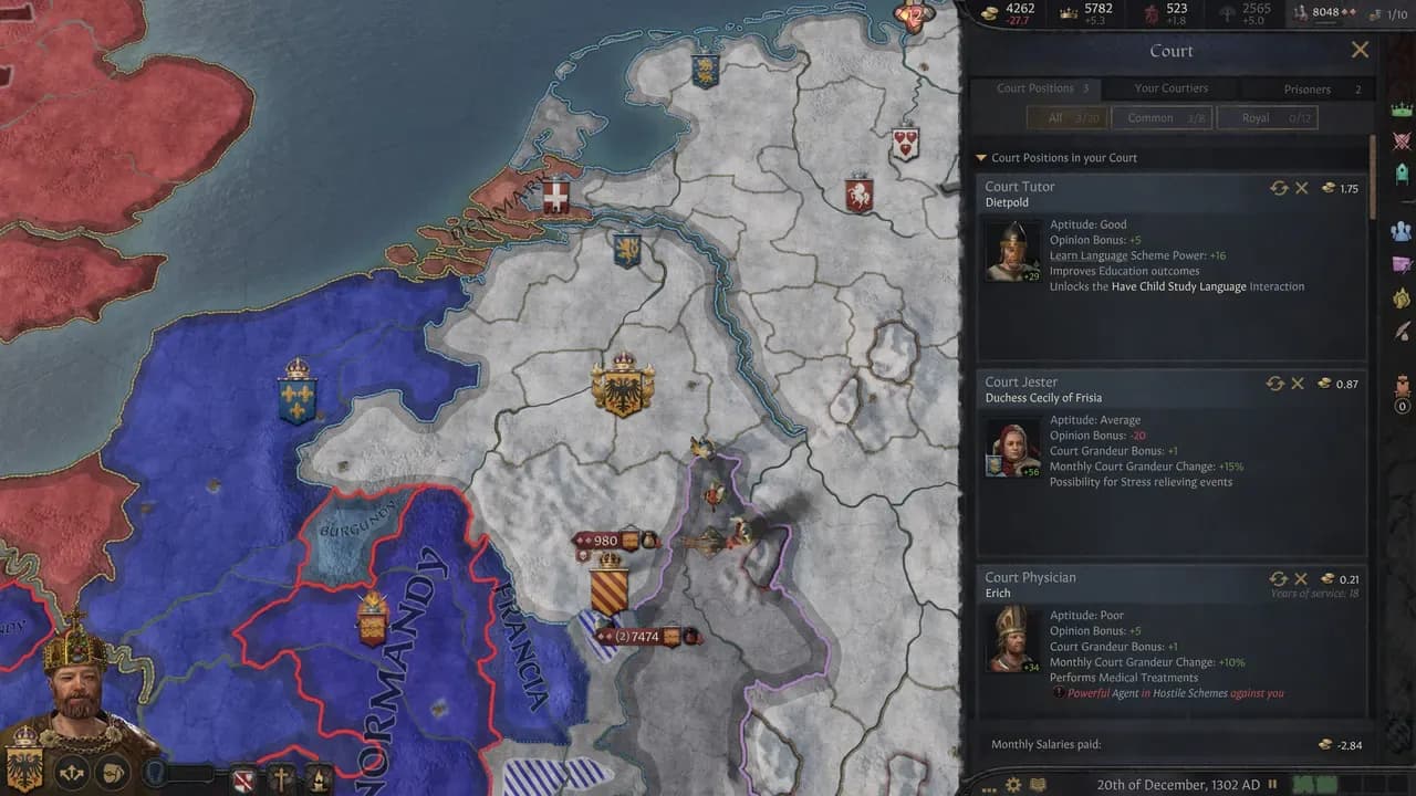 Screenshot 5 di Crusader Kings III: Royal Court PC Steam CD Key