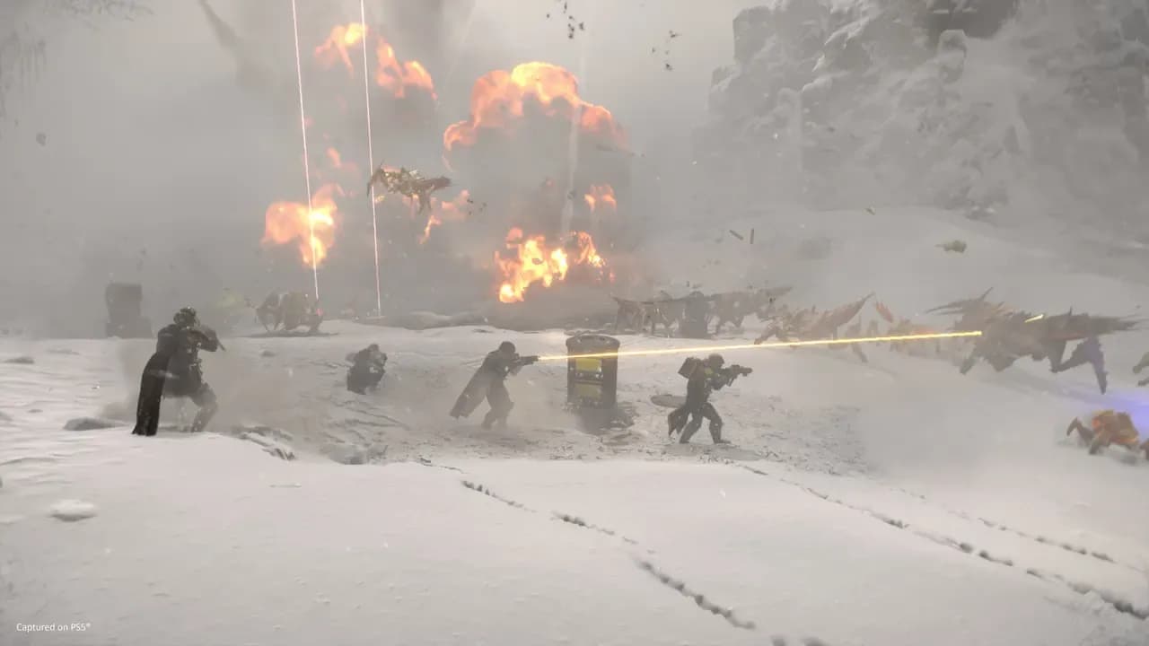 Screenshot 1 di HELLDIVERS 2 PC Steam CD Key