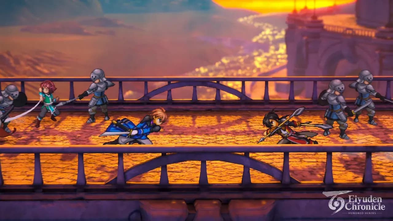 Screenshot 1 di Eiyuden Chronicle: Hundred Heroes PC Steam CD Key