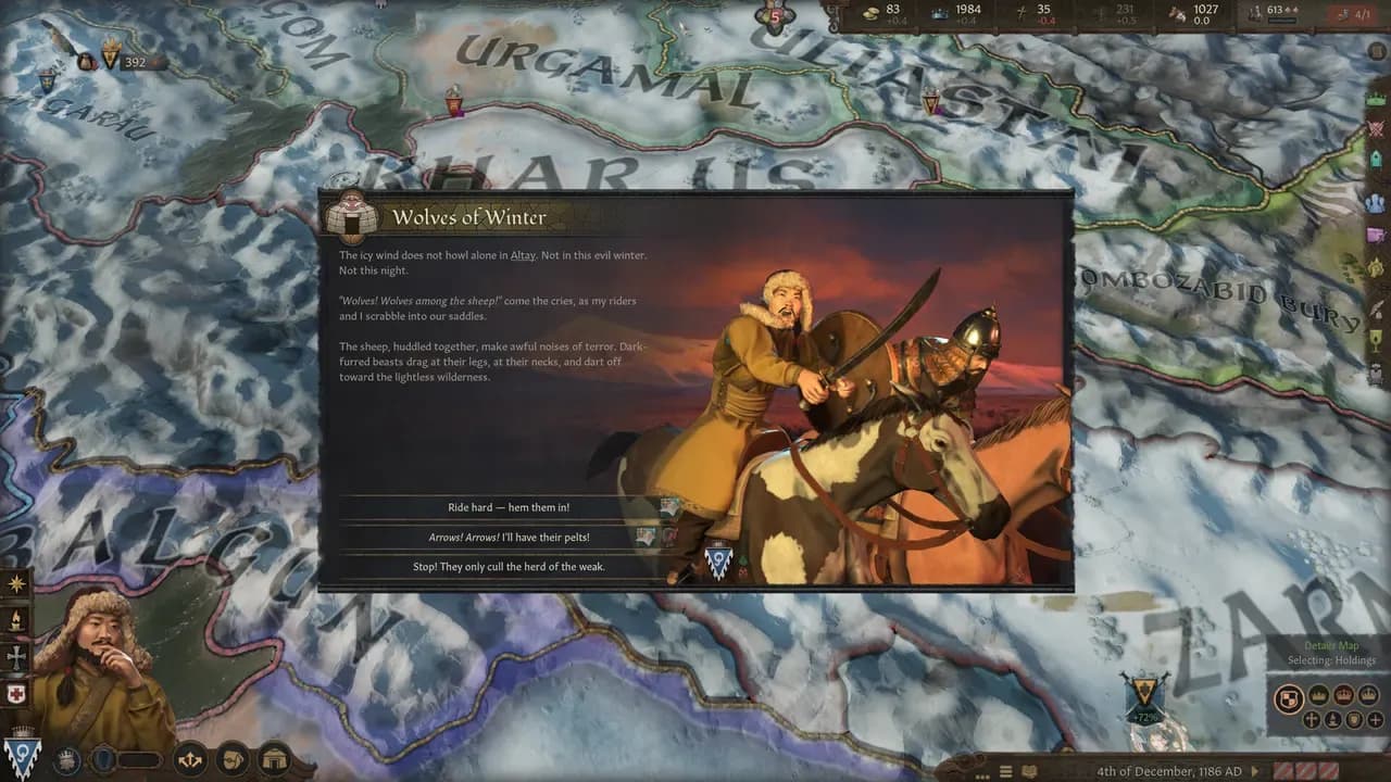 Screenshot 2 di Crusader Kings III: Khans of the Steppe PC Steam CD Key