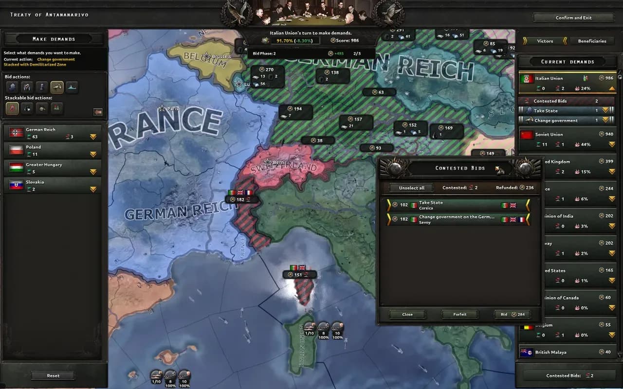 Screenshot 5 di Hearts of Iron IV: By Blood Alone PC Steam CD Key