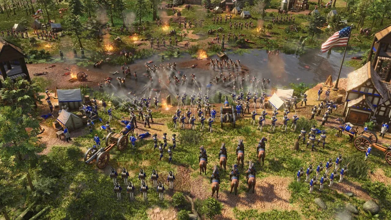 Screenshot 1 di Age of Empires III: Definitive Edition - United States Civilization PC Steam CD Key
