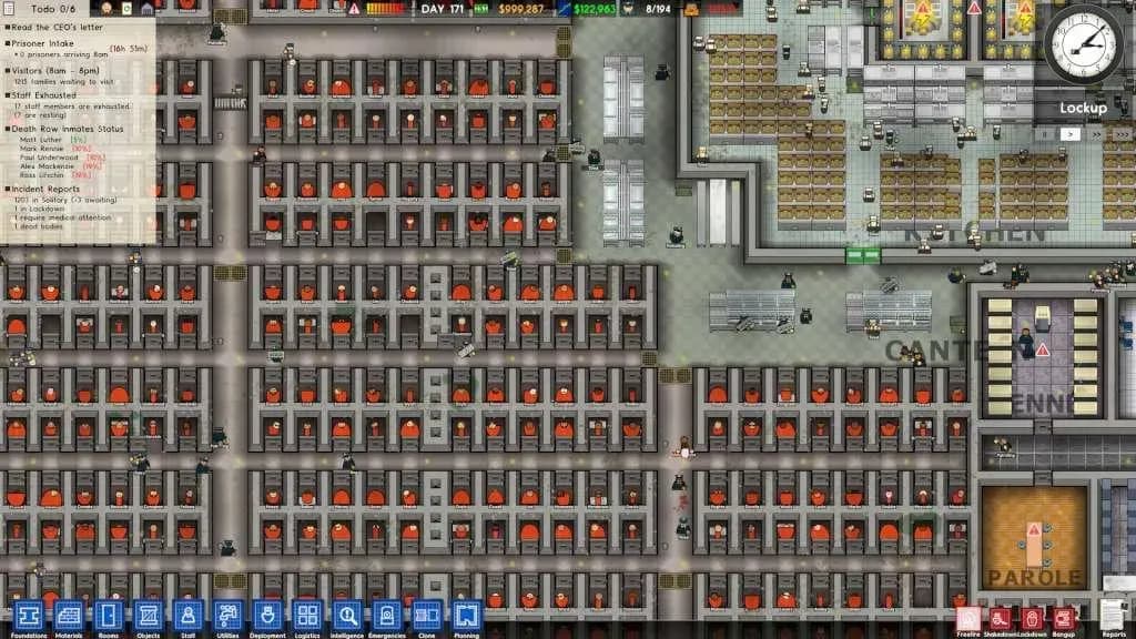 Screenshot 2 di Prison Architect PC Steam CD Key (EU)
