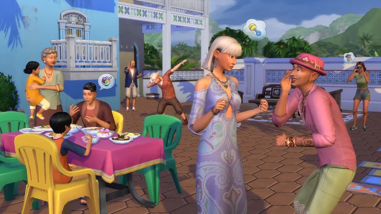 Screenshot 3 di The Sims 4 - For Rent Expansion Pack PC EA App CD Key
