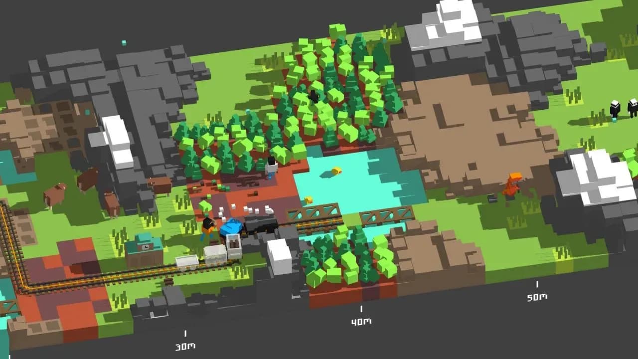 Screenshot 1 di Unrailed! PC Steam CD Key