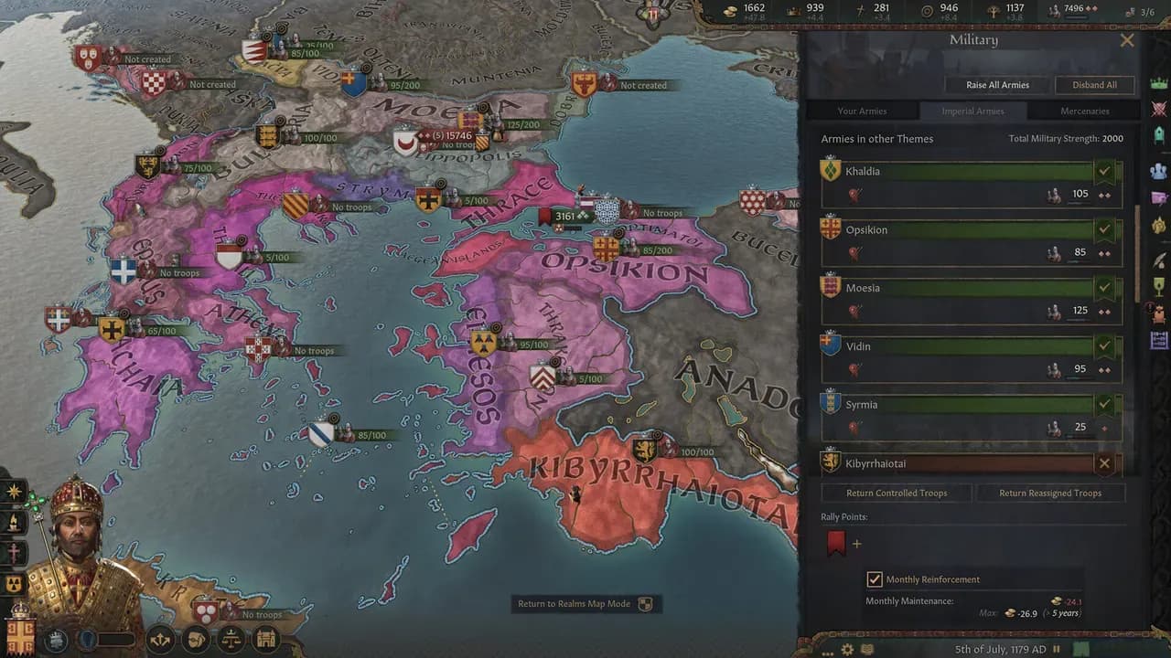Screenshot 3 di Crusader Kings III: Roads to Power PC Steam CD Key