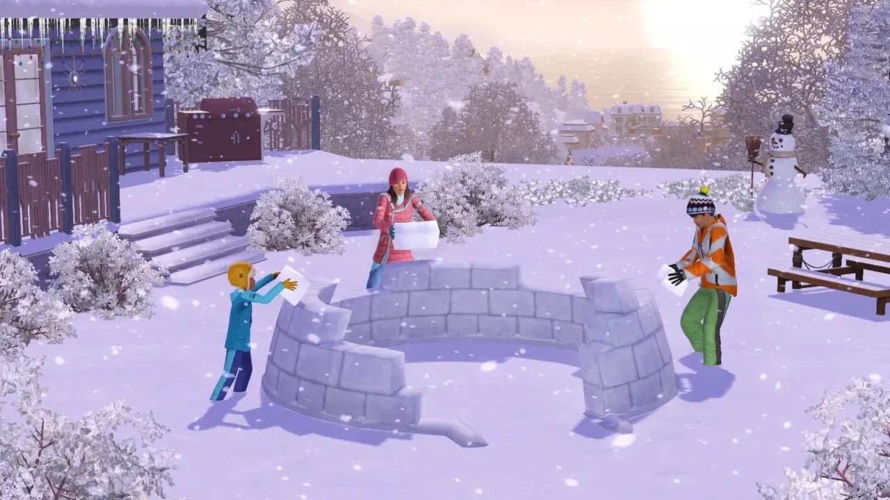 Screenshot 4 di The Sims 3: Seasons PC EA App CD Key