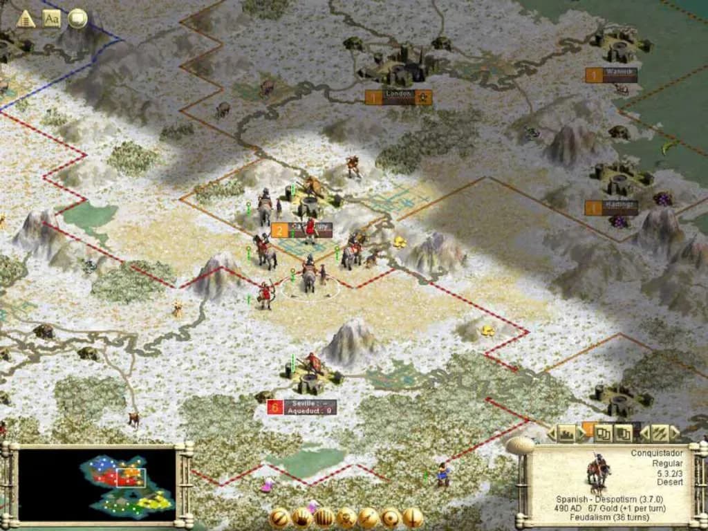 Screenshot 1 di Sid Meier's Civilization III Complete PC Steam CD Key