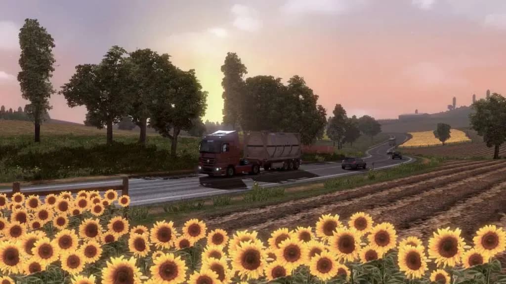 Screenshot 1 di Euro Truck Simulator 2 - Going East PC Steam CD Key