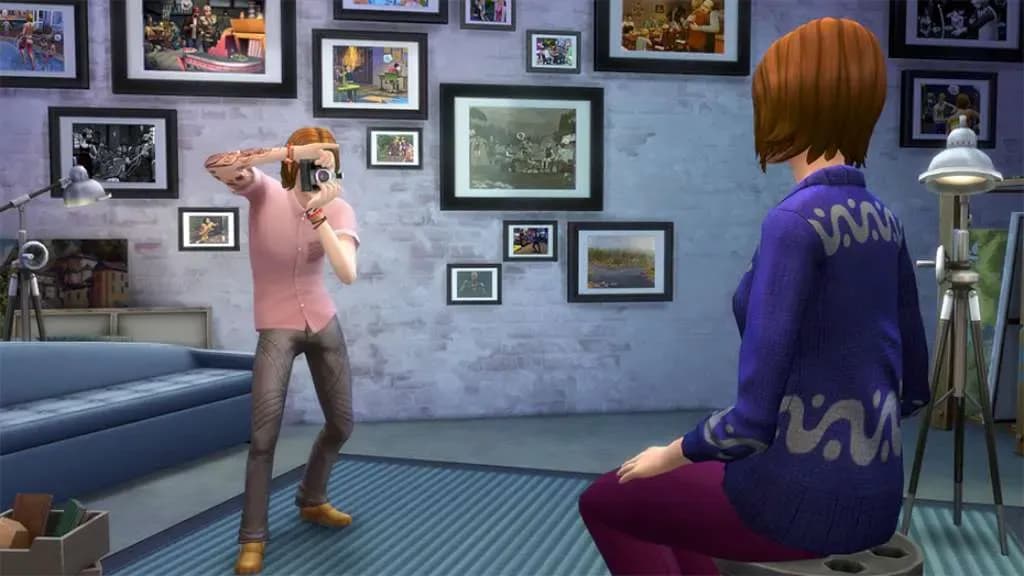 Screenshot 1 di The Sims 4: Get to Work PC EA App CD Key