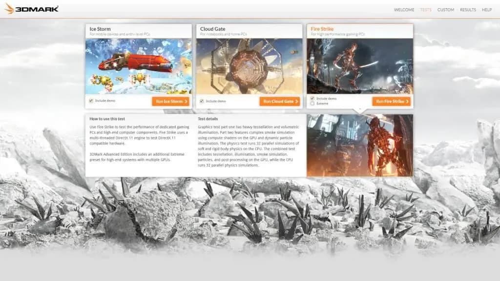 Screenshot 5 di 3DMark PC Steam CD Key