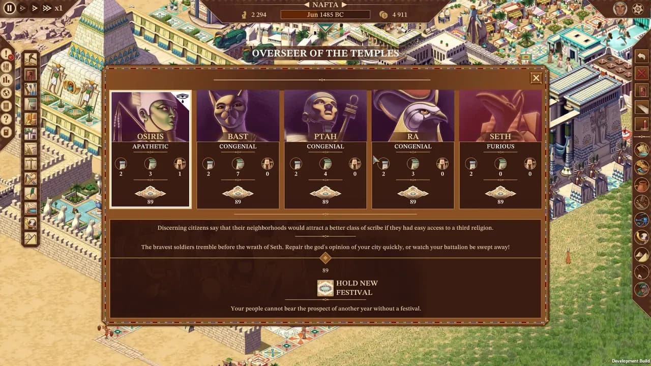 Screenshot 2 di Pharaoh: A New Era PC Steam CD Key