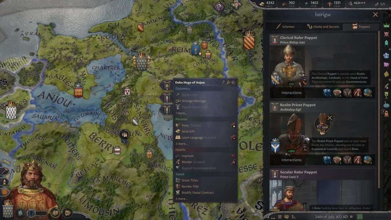 Crusader Kings III: By God Alone PC Steam CD Key screenshot 9