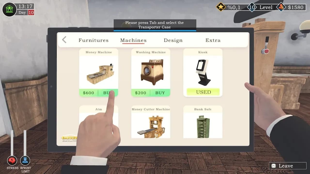Screenshot 2 di Banker Simulator PC Steam CD Key