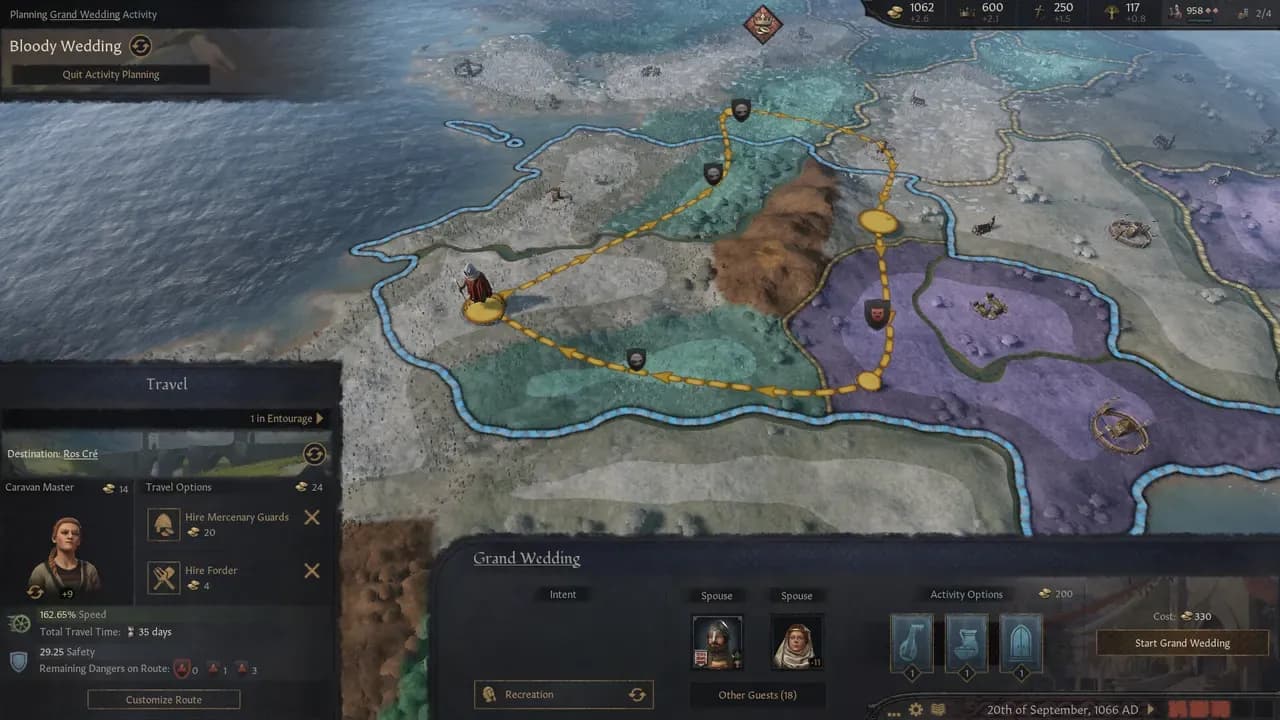 Screenshot 1 di Crusader Kings III: Tours & Tournaments PC Steam CD Key