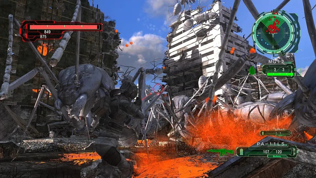 EARTH DEFENSE FORCE 6 PC Steam CD Key screenshot 2