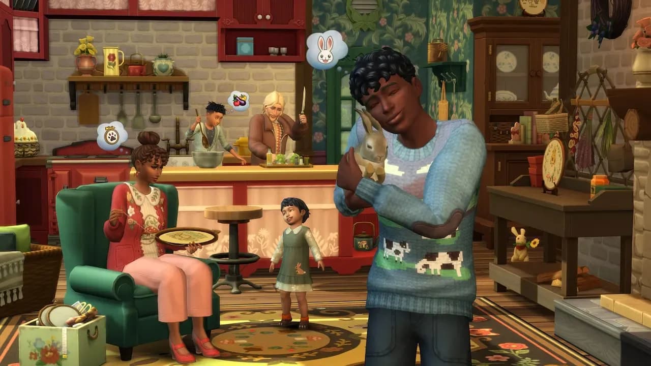 Screenshot 2 di The Sims 4 Cottage Living Expansion Pack PC EA App CD Key