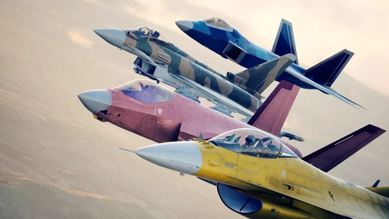 ACE COMBAT 8: WINGS OF THEVE Deluxe Edition PC Steam CD Key (NA) screenshot 4