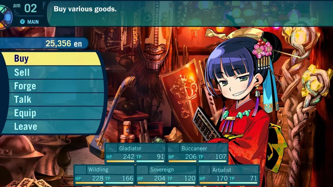 Screenshot 1 di Etrian Odyssey III HD PC Steam CD Key
