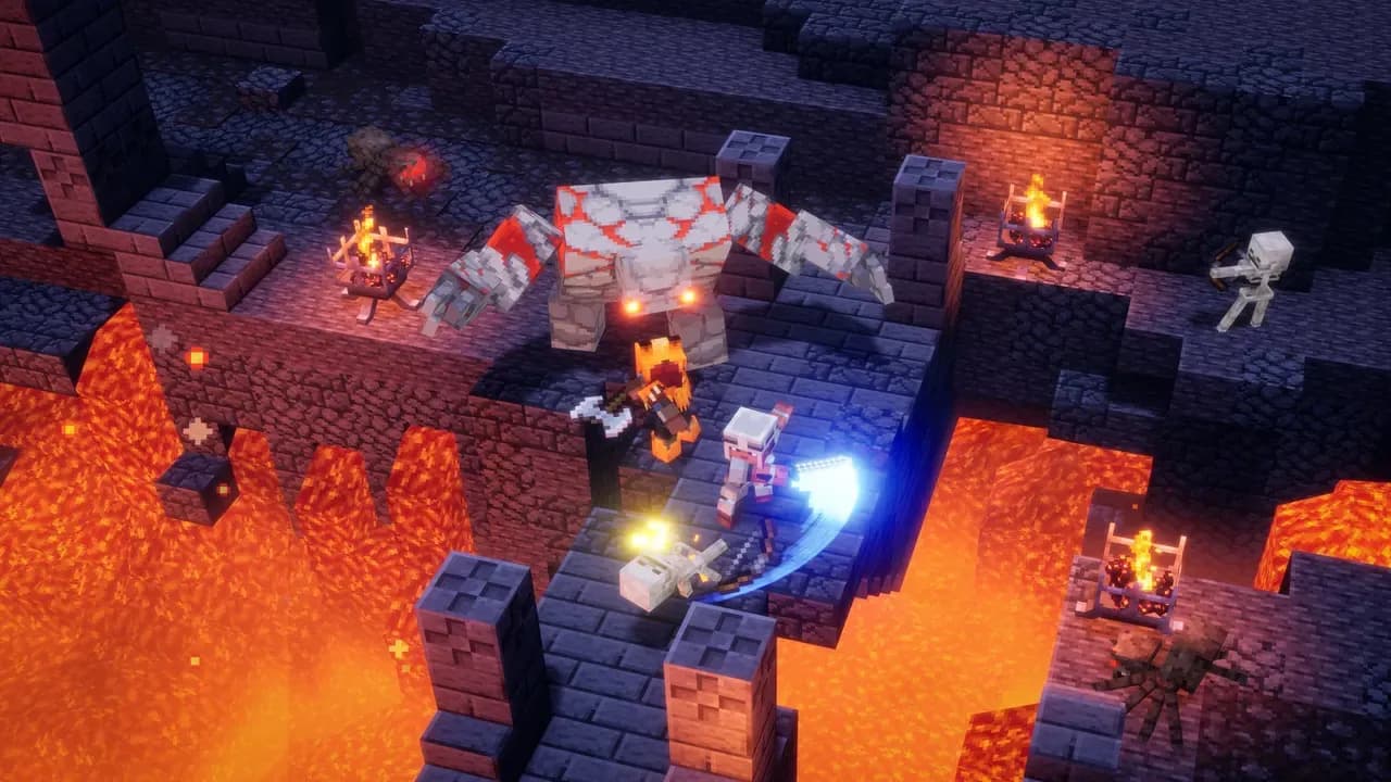 Screenshot 1 di Minecraft: Dungeons Ultimate Edition PC Microsoft CD Key