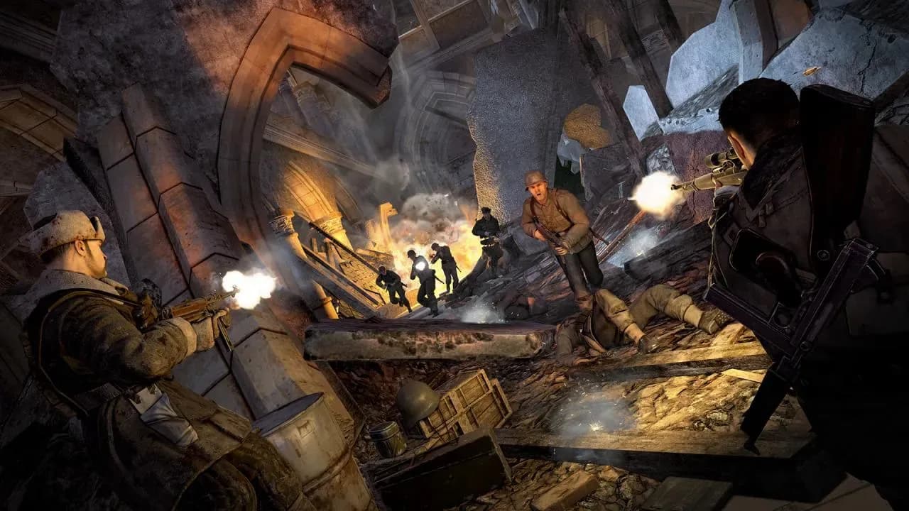 Screenshot 4 di Sniper Elite V2 Remastered PC Steam CD Key