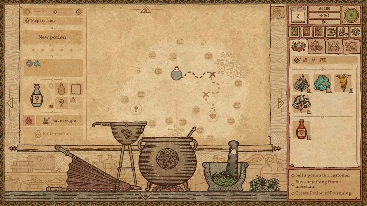 Screenshot 1 di Potion Craft: Alchemist Simulator PC Steam CD Key