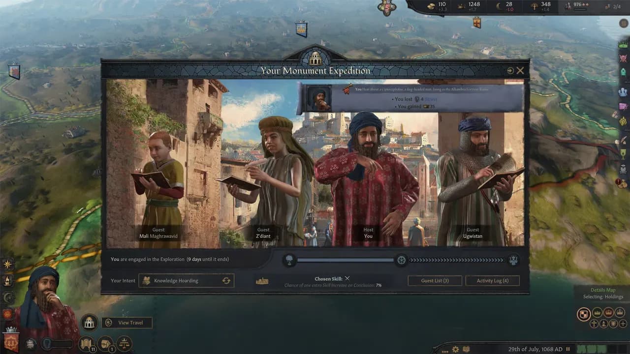 Screenshot 3 di Crusader Kings III: Wandering Nobles PC Steam CD Key