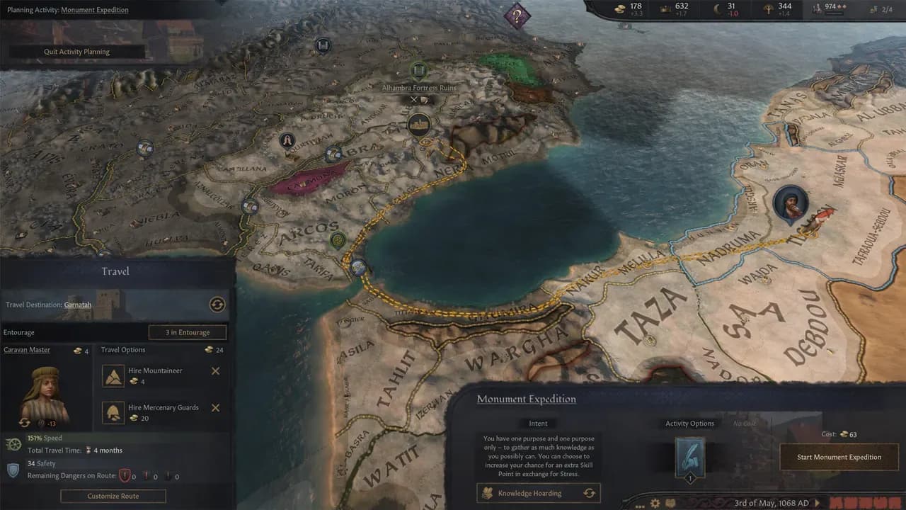 Screenshot 2 di Crusader Kings III: Wandering Nobles PC Steam CD Key