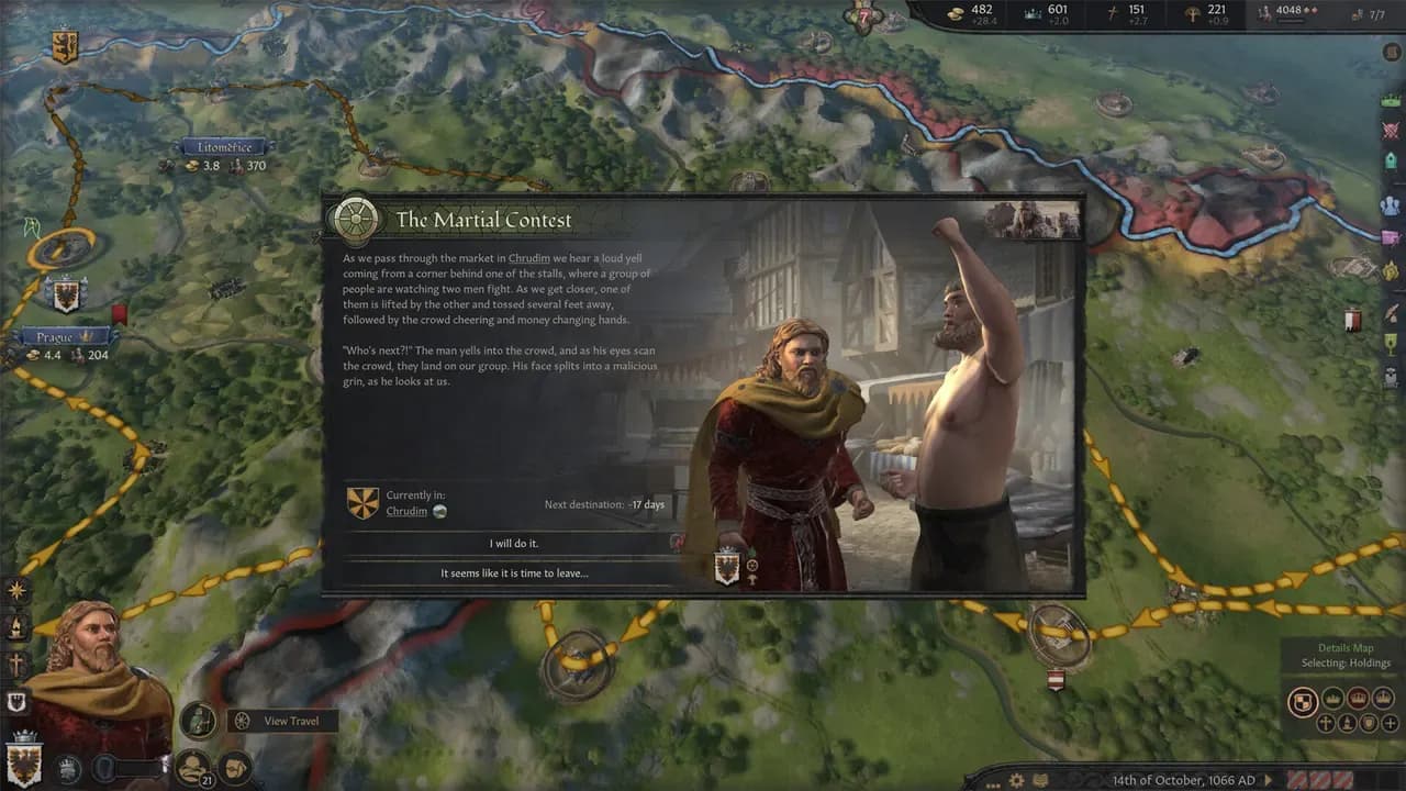 Screenshot 4 di Crusader Kings III: Wandering Nobles PC Steam CD Key