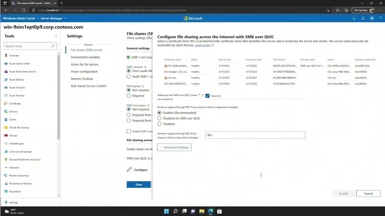 Screenshot 5 di Windows Server 2025 Standard - 16 Core Key