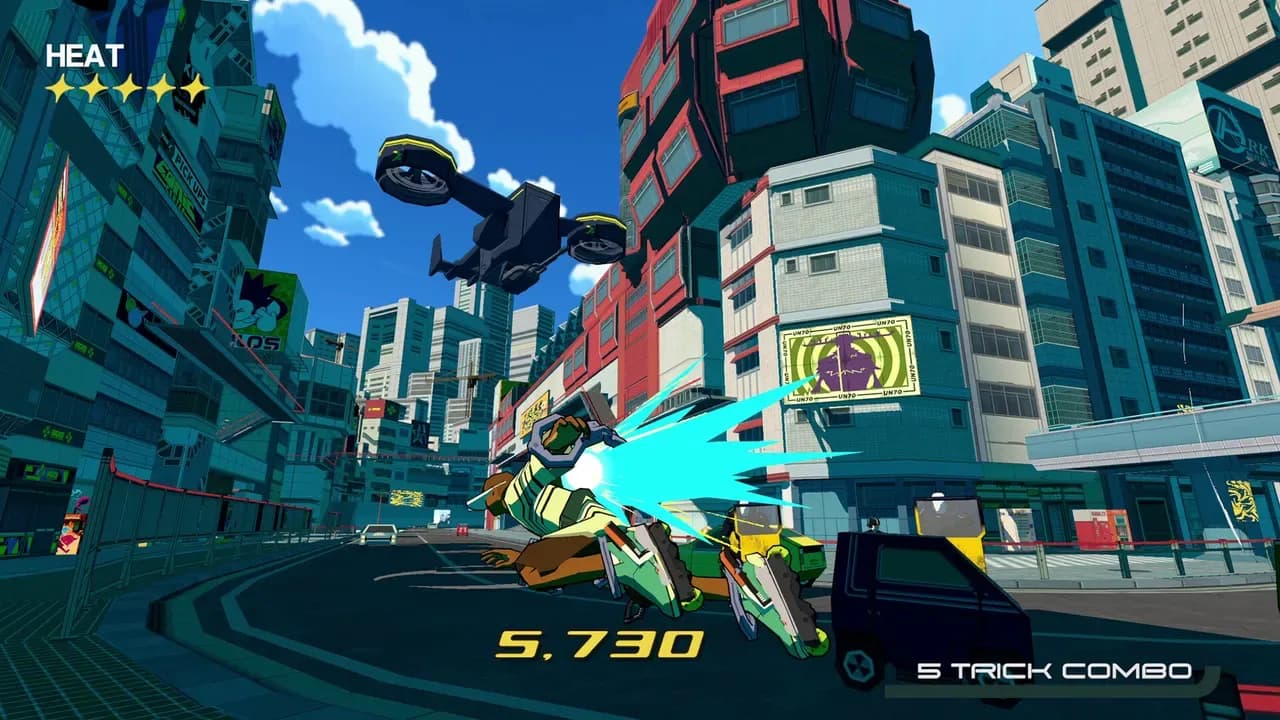 Screenshot 3 di Bomb Rush Cyberfunk PC Steam CD Key