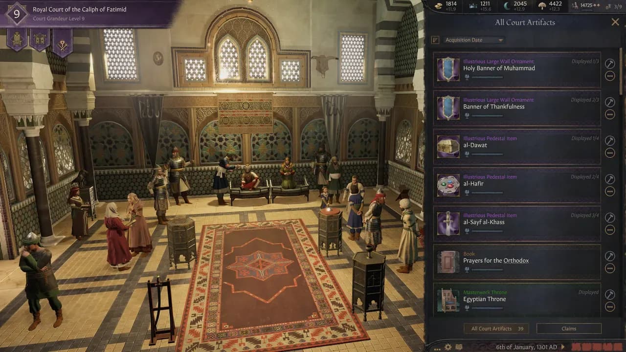 Screenshot 2 di Crusader Kings III: Royal Court PC Steam CD Key