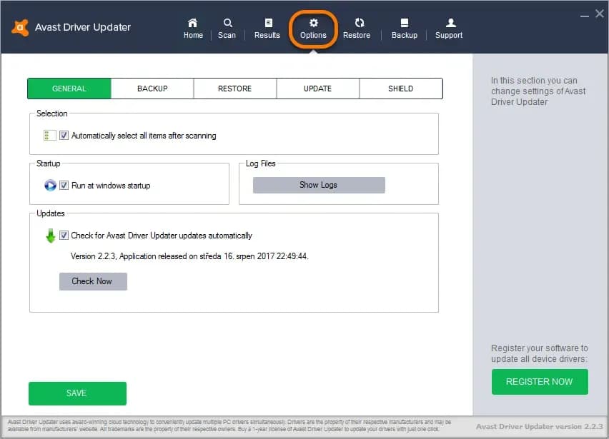 Screenshot 2 di Avast Driver Updater 1 Device, 1 Year Key