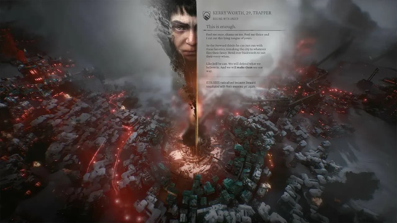 Screenshot 6 di Frostpunk 2 Deluxe Edition PC Steam CD Key (EU)