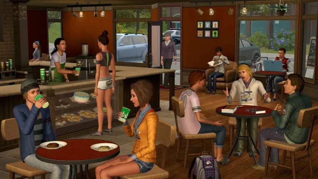 Screenshot 1 di The Sims 3 University Life PC EA App CD Key