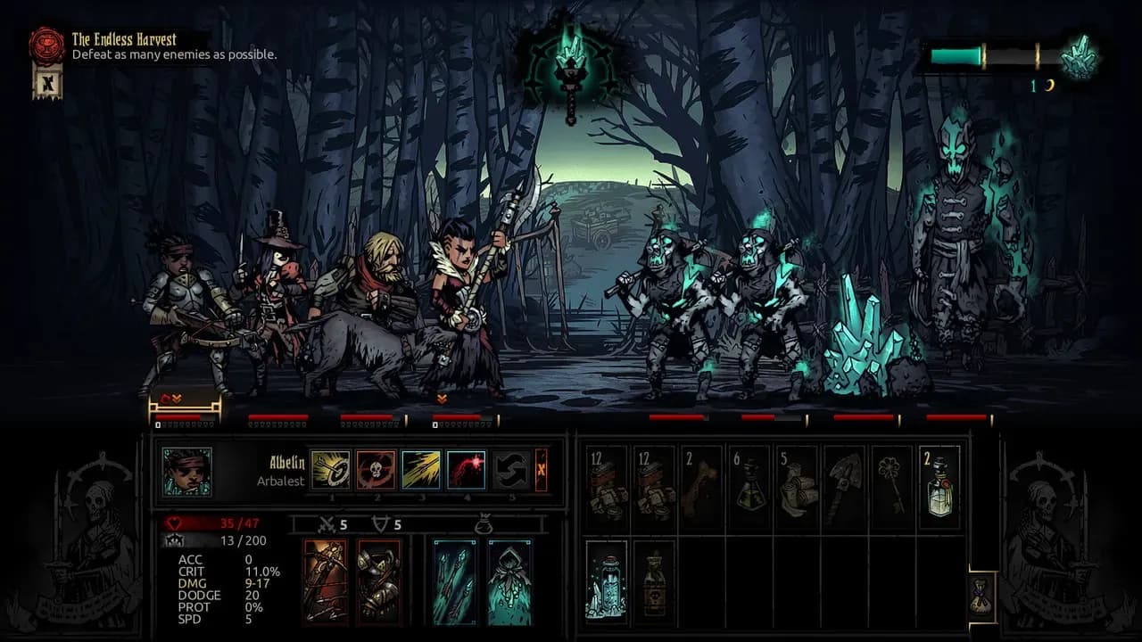 Screenshot 5 di Darkest Dungeon: The Color Of Madness PC Steam CD Key
