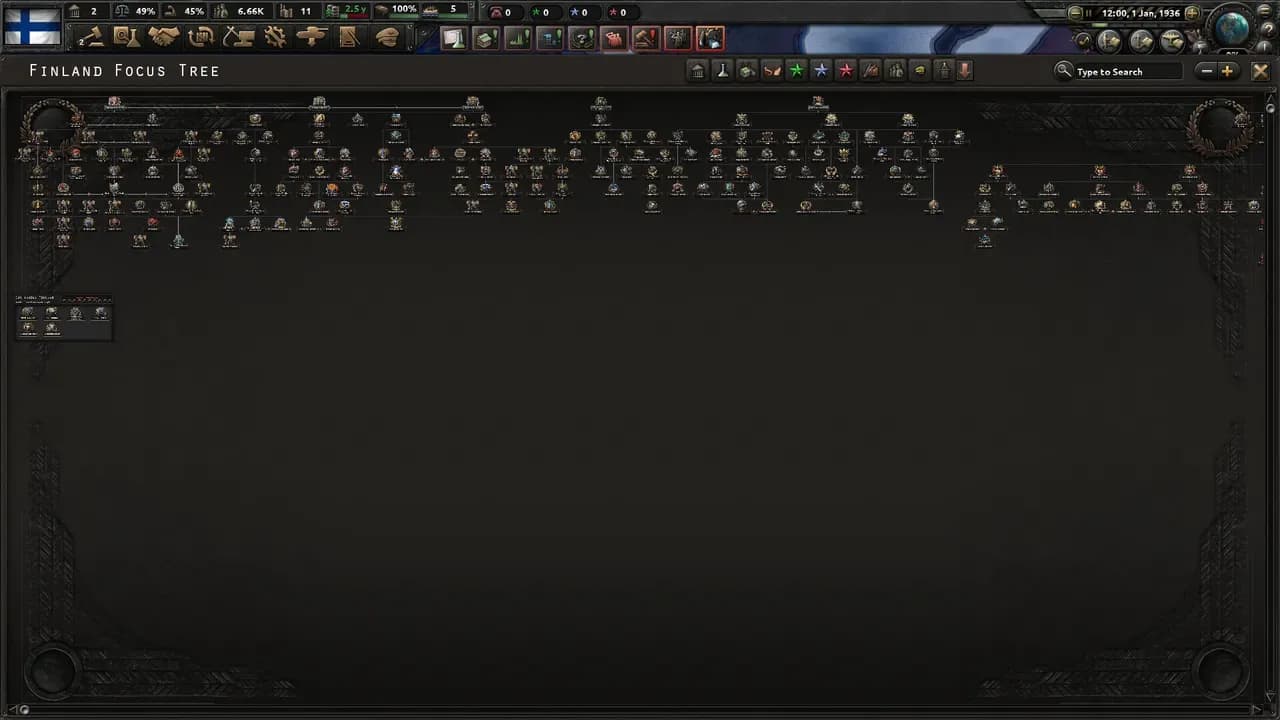 Screenshot 5 di Hearts of Iron IV: Arms Against Tyranny PC Steam CD Key