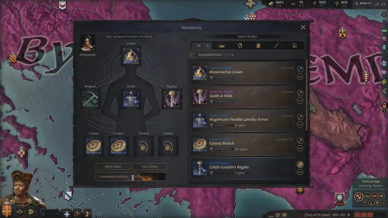 Screenshot 4 di Crusader Kings III: Royal Court PC Steam CD Key
