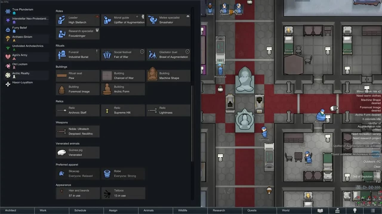 RimWorld - Ideology PC Steam CD Key screenshot 7