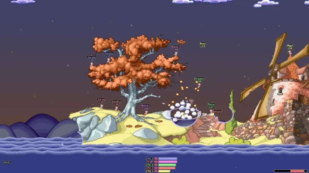 Screenshot 4 di Worms Armageddon PC Steam CD Key