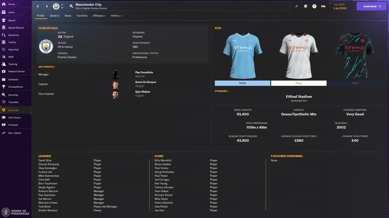 Football Manager 2024 PS5 Account screenshot 5