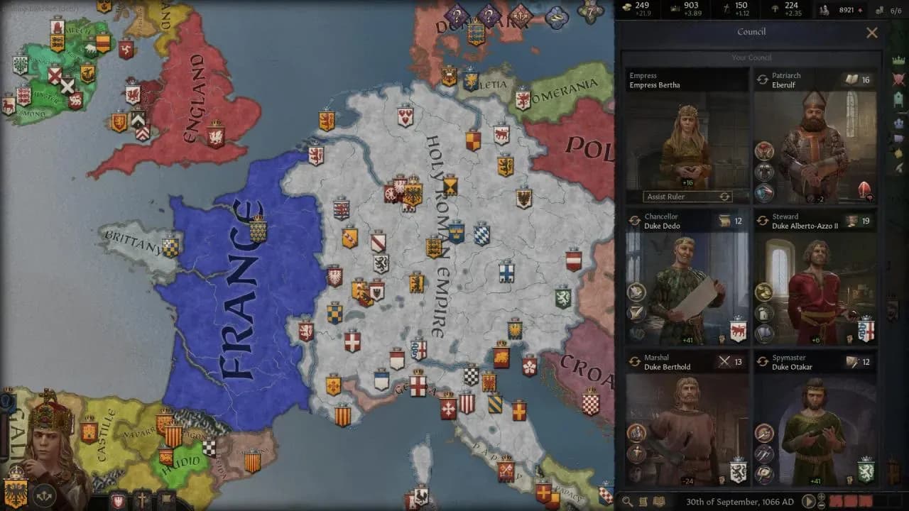 Screenshot 2 di Crusader Kings III Collection Bundle PC Steam CD Key