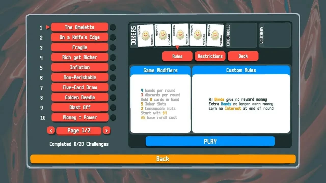 Balatro PC Steam CD Key screenshot 2