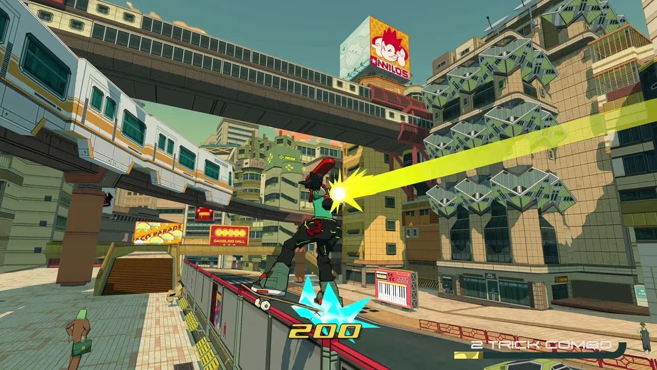 Screenshot 1 di Bomb Rush Cyberfunk PC Steam CD Key