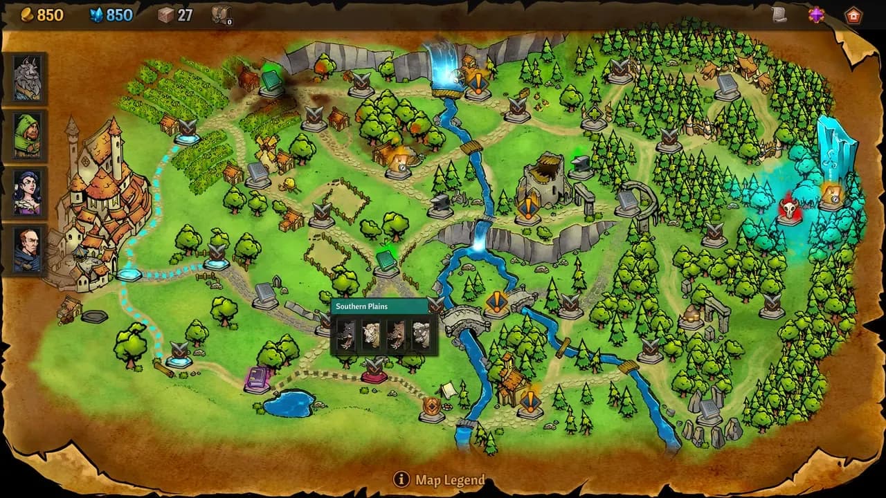 Screenshot 1 di Across the Obelisk PC Steam CD Key