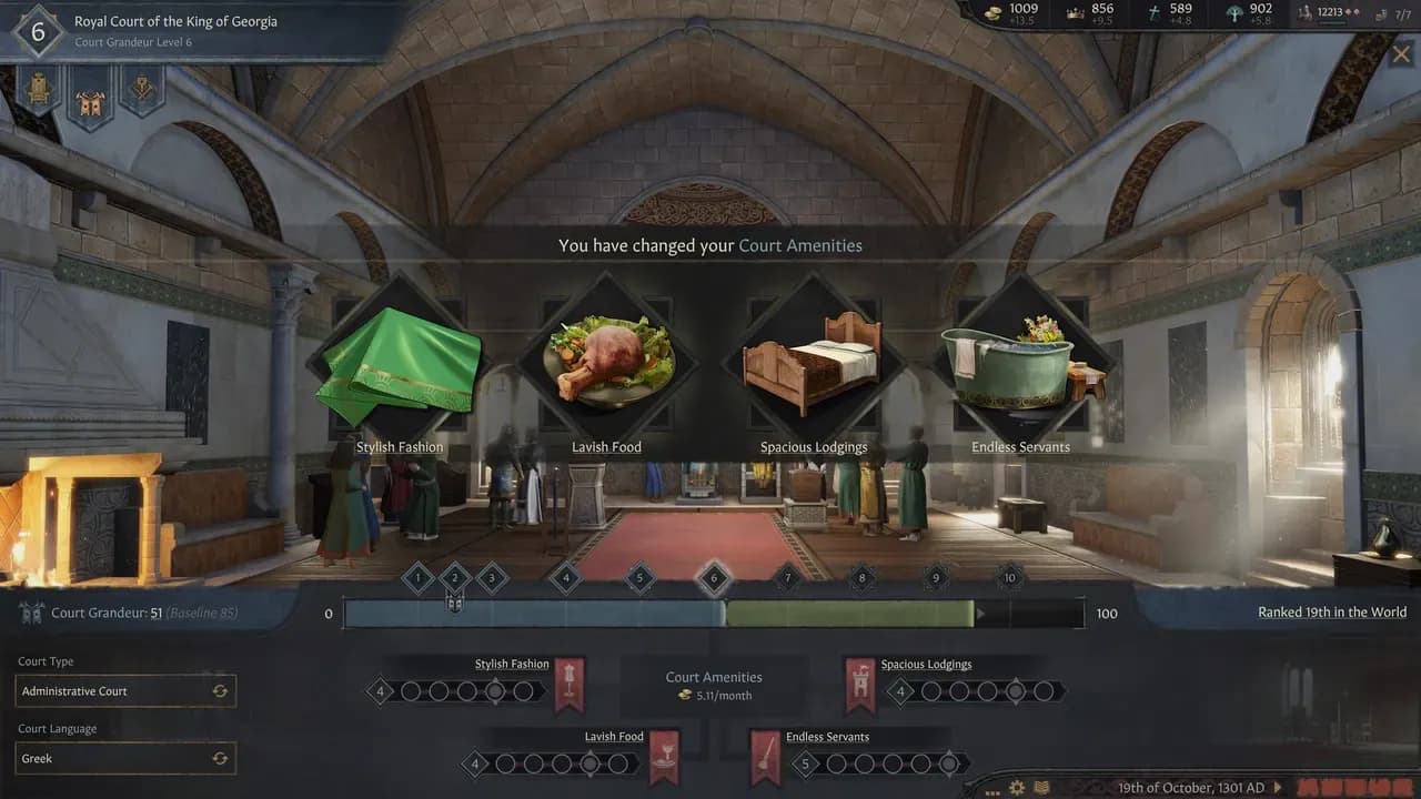 Screenshot 6 di Crusader Kings III: Royal Court PC Steam CD Key